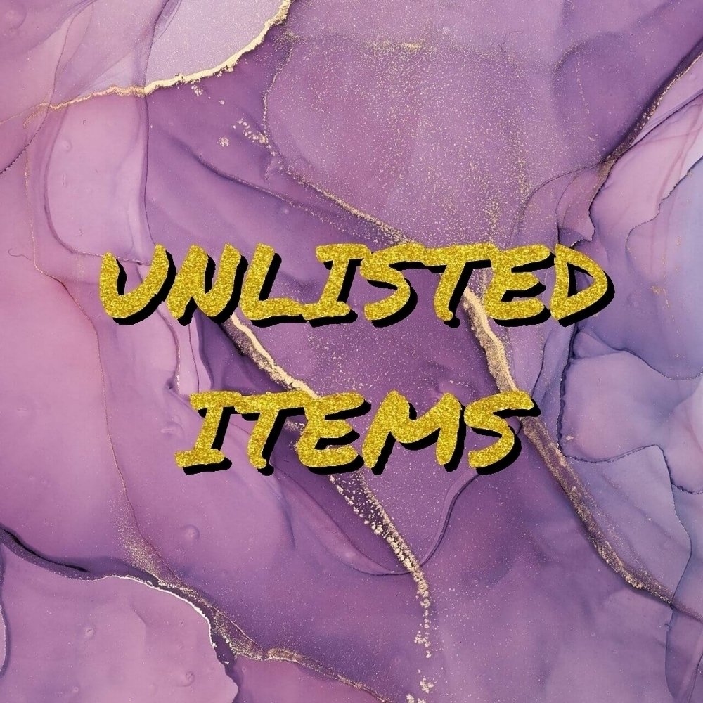 UNLISTED Items, Details Given In Show
